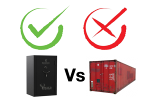 Gun Safe vs Shipping Container Gun Bar Blog